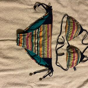 Sperry Multicolor Striped Bikini